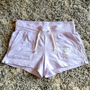 Women's Medium Nike Shorts Light Purple